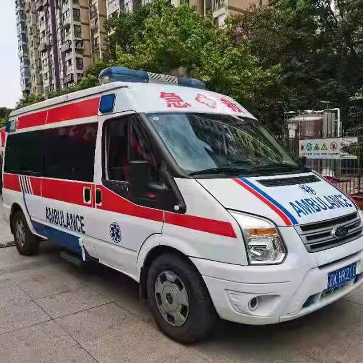 石鼓术后行动不便回家租赁救护车